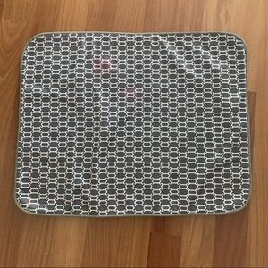 Charcoal XL Dish Drying Mat- 18 x 22 in